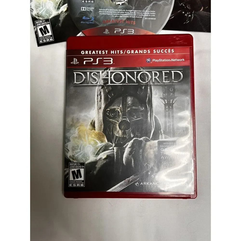Dishonored Greatest Hits Sony PlayStation 3 PS3 Bethesda Action‎ Stealth Game